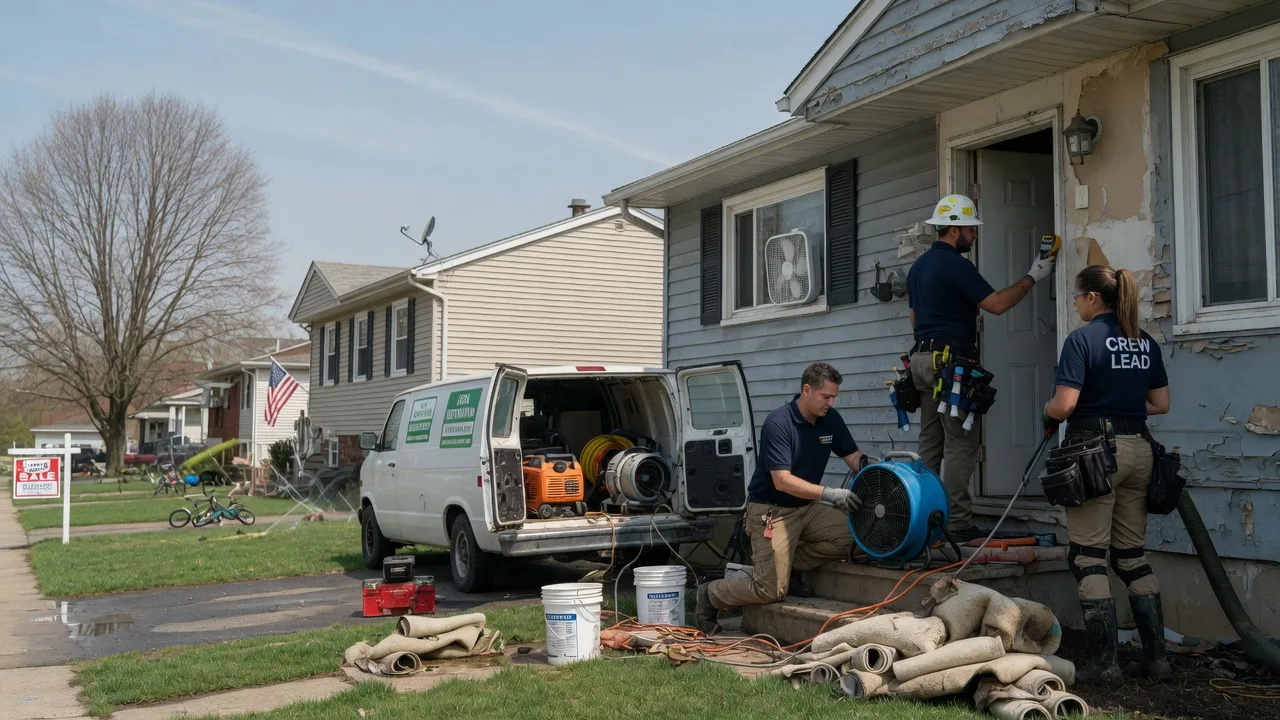 Flood Cleanup in Luxemburg, WI near me