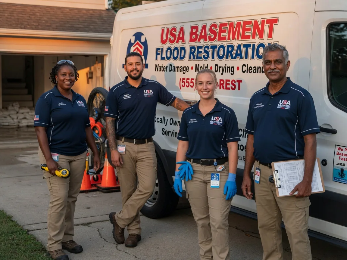 Basement Flood Cleanup company in Luxemburg, WI
